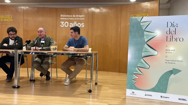 Zaragoza ya tiene su cartel del Día del Libro 2024
